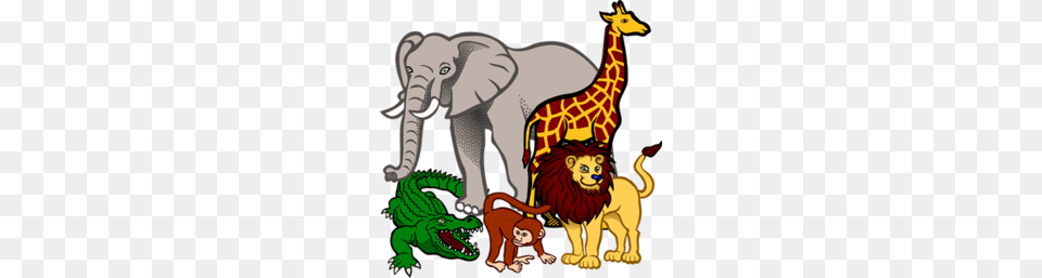Fauna Of Africa Clipart, Animal, Wildlife, Mammal, Elephant Free Png Download