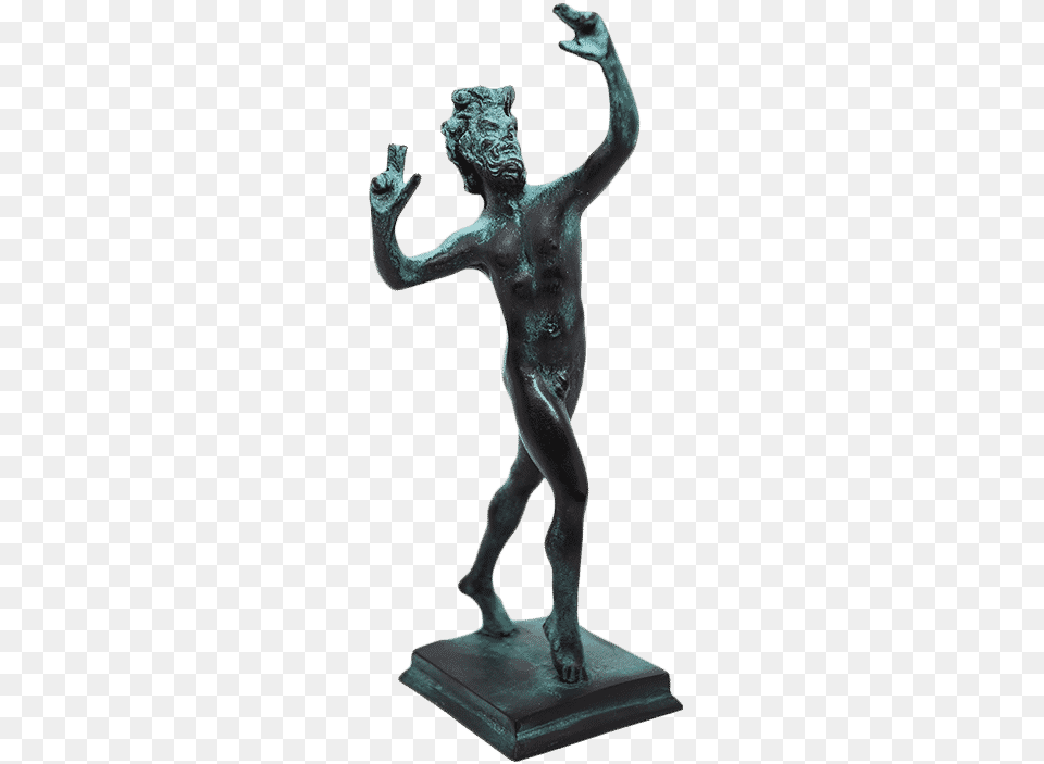 Fauno Di Pompei Pompeii Faun Statue, Art, Adult, Figurine, Male Png