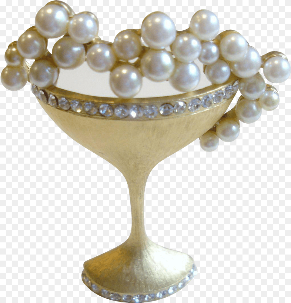 Faux Pearl Champagne Bubbles Champagne Stemware, Accessories, Jewelry, Necklace, Glass Png Image