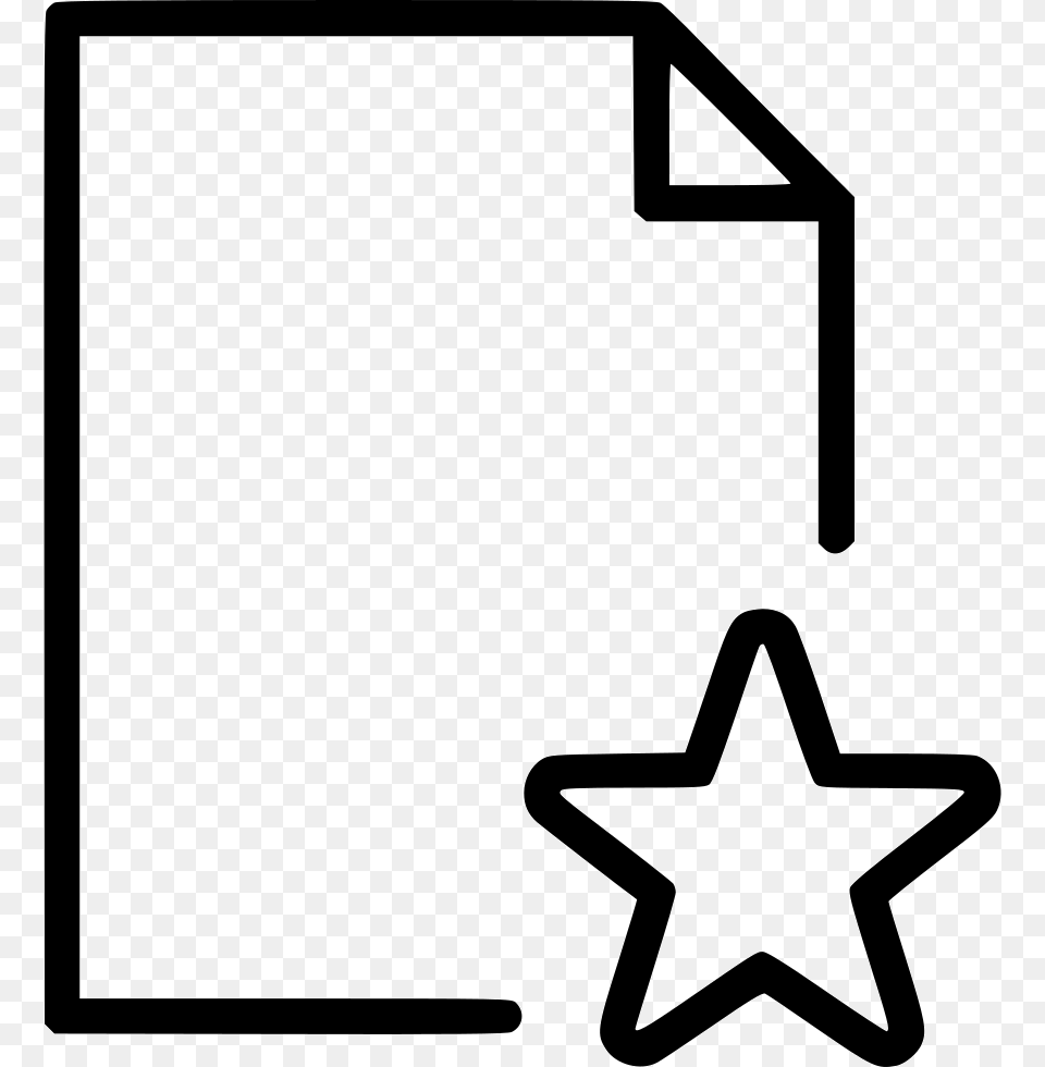 Favorite File Document Paper, Star Symbol, Symbol Png Image