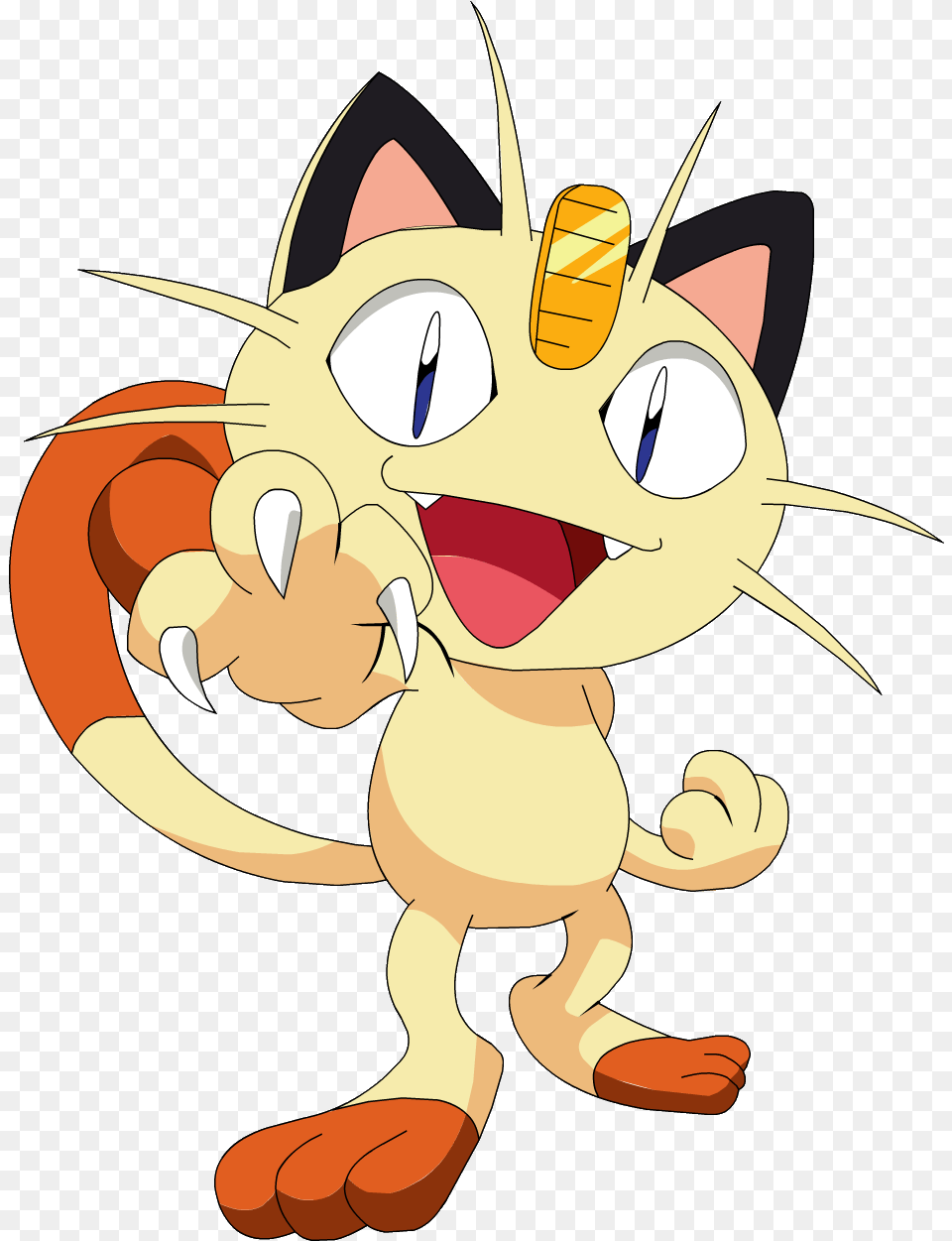 Favorite Pokemon Pokemon Meowth, Cartoon, Baby, Person Free Png Download