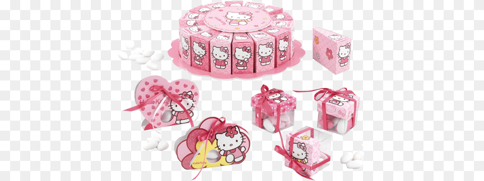 Favour Gift Hello Kitty Item Hello Kitty, Birthday Cake, Cake, Cream, Dessert Free Png Download