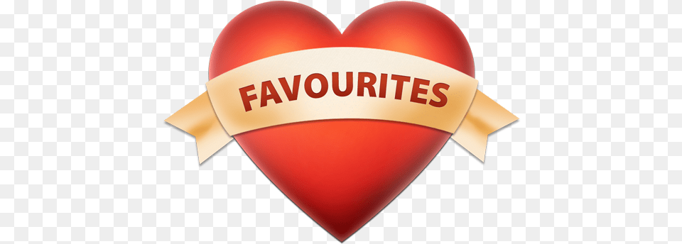 Favourites Heart Favs Favorite Language, Balloon, Logo Png Image