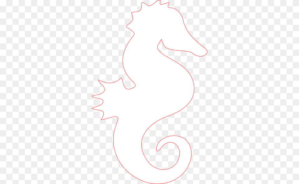 Favpro Designs Embroidery Design Seahorse Outline Inches H X, Animal, Sea Life, Mammal Free Png