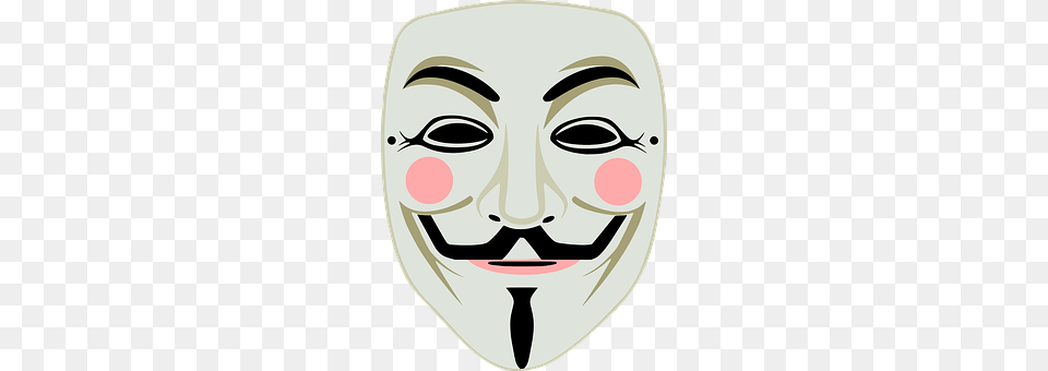 Fawkes Face, Head, Person, Mask Png Image