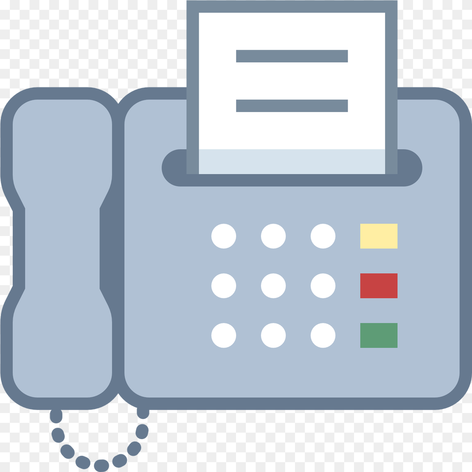 Fax Icon, Electronics, Phone Free Transparent Png