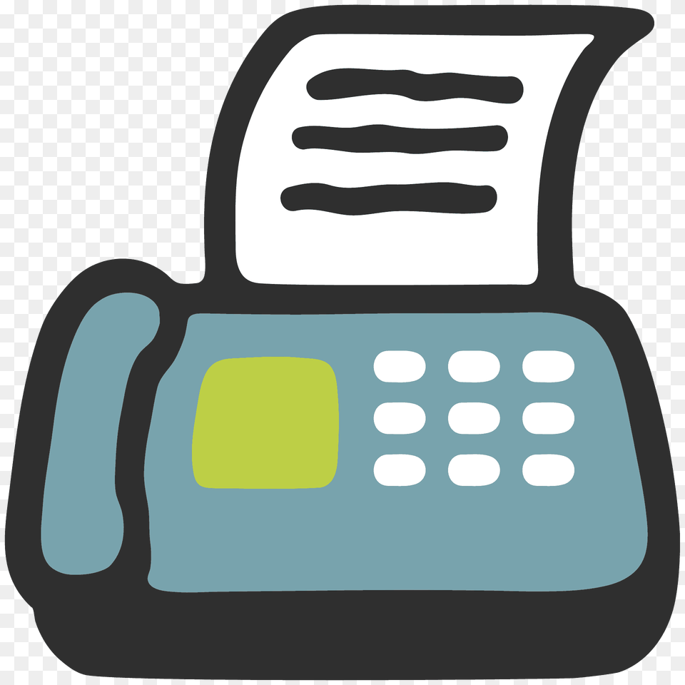 Fax Machine Emoji Clipart, Electronics, Computer Hardware, Hardware, Text Free Png