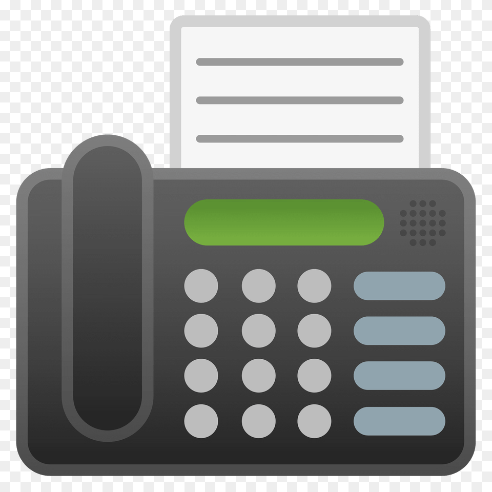 Fax Machine Emoji Clipart, Electronics, Phone, Mailbox, Mobile Phone Free Png Download