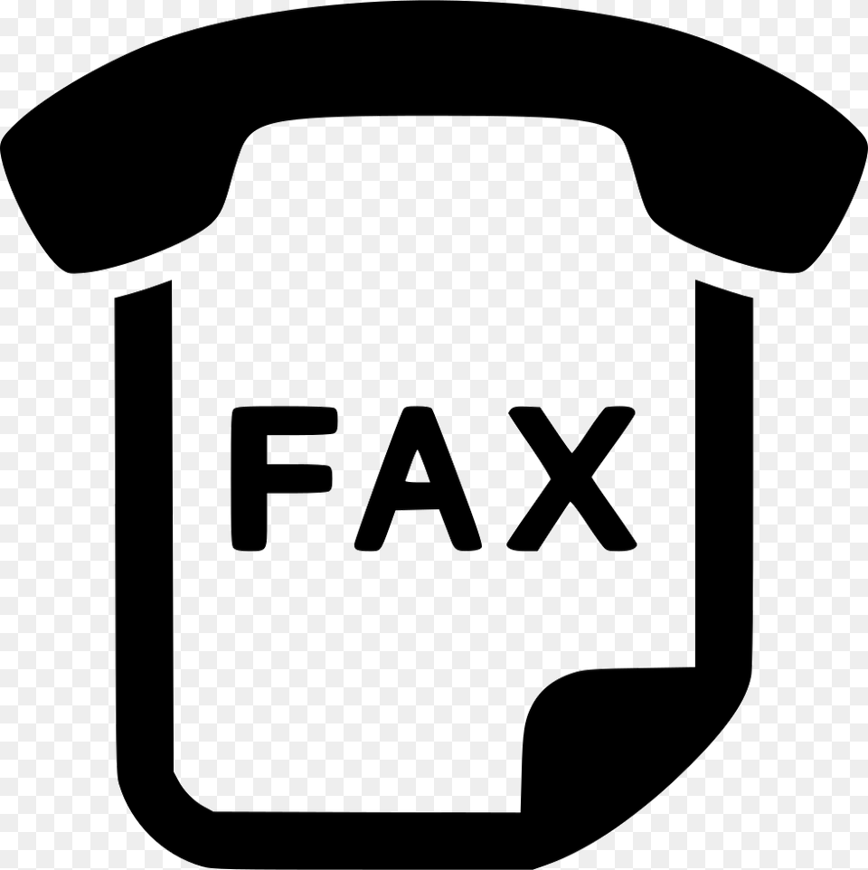 Fax Received Comments Fax Icon, Stencil, Jar, Logo Free Png Download