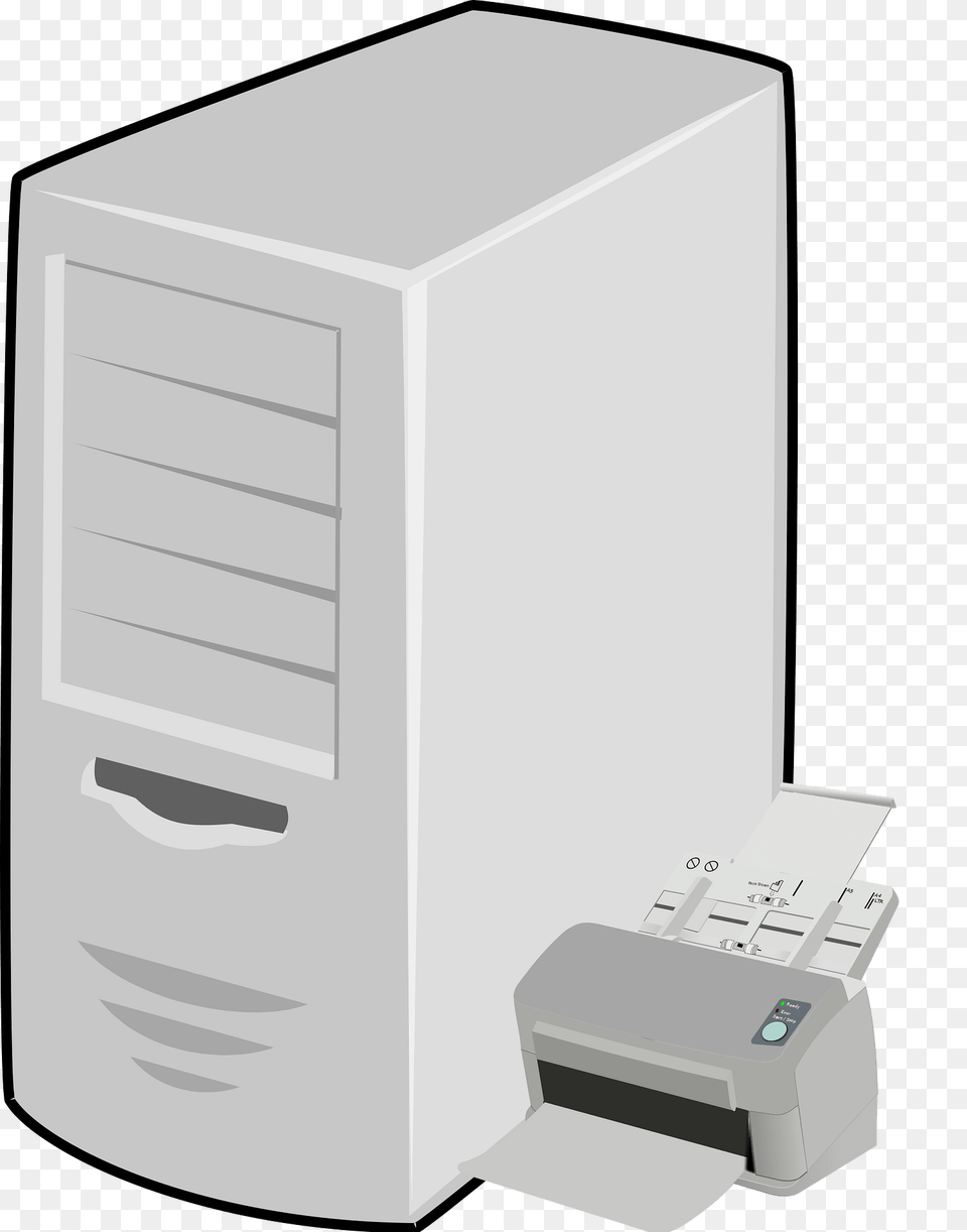 Fax Server Clipart, Computer Hardware, Electronics, Hardware, Machine Free Png Download