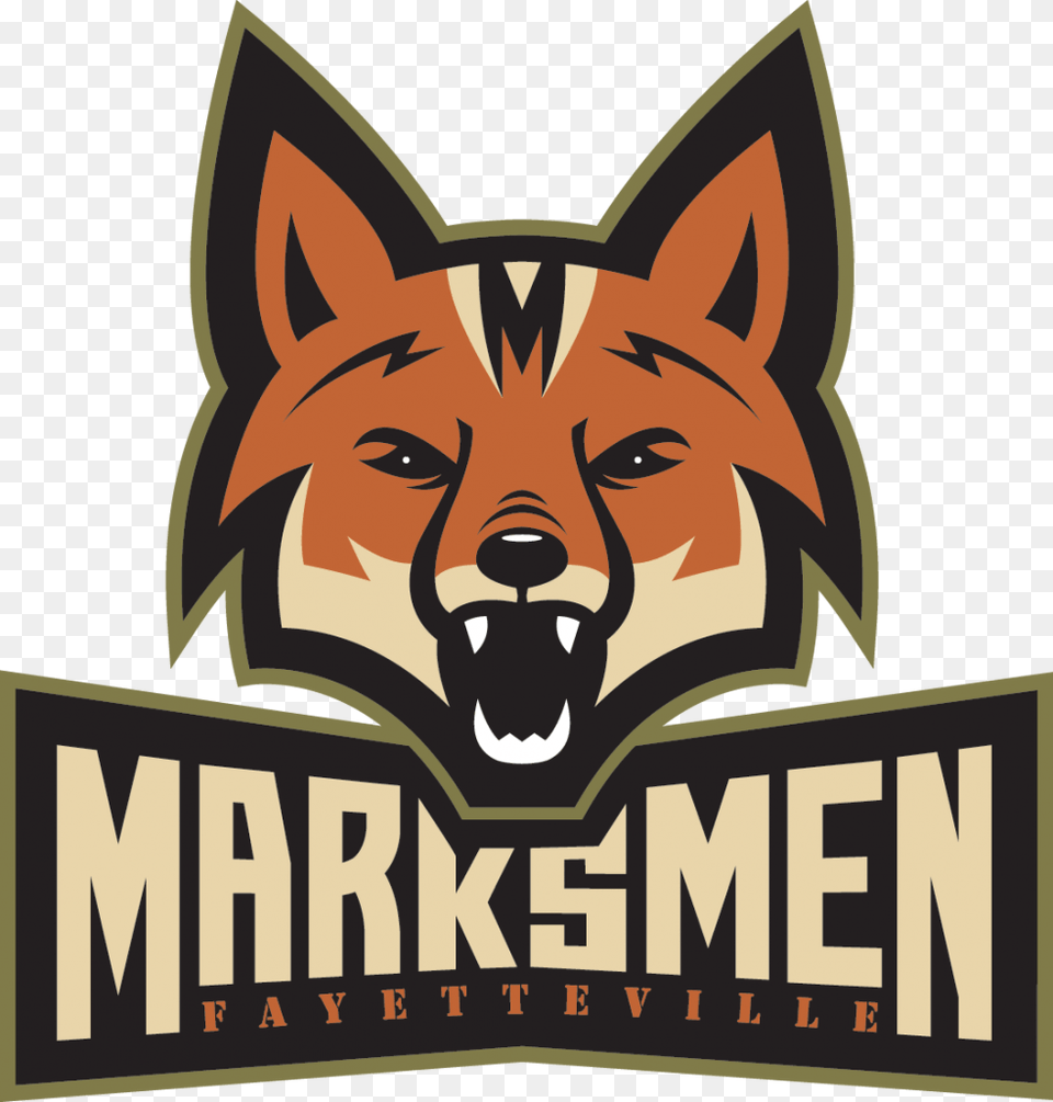 Fayetteville Marksmen Logo, Advertisement, Poster, Face, Head Png Image
