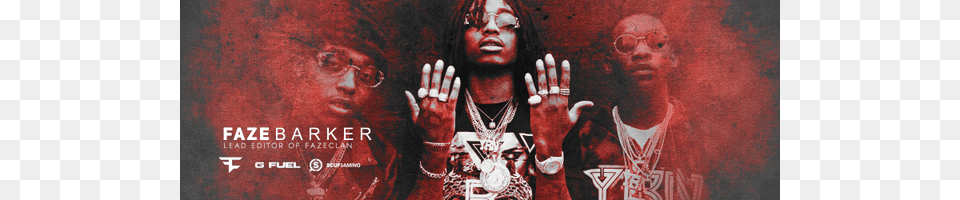 Faze Barker On Twitter 3 Migos, Advertisement, Poster, Adult, Wedding Png