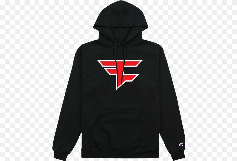 Faze Champion Hoodie Amazon, Clothing, Knitwear, Sweater, Sweatshirt Png Image