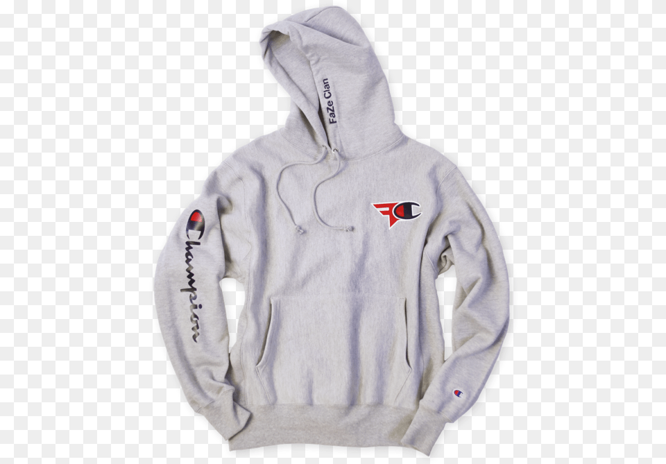 Faze Clan Champion Hoodie, Clothing, Hood, Knitwear, Sweater Png Image