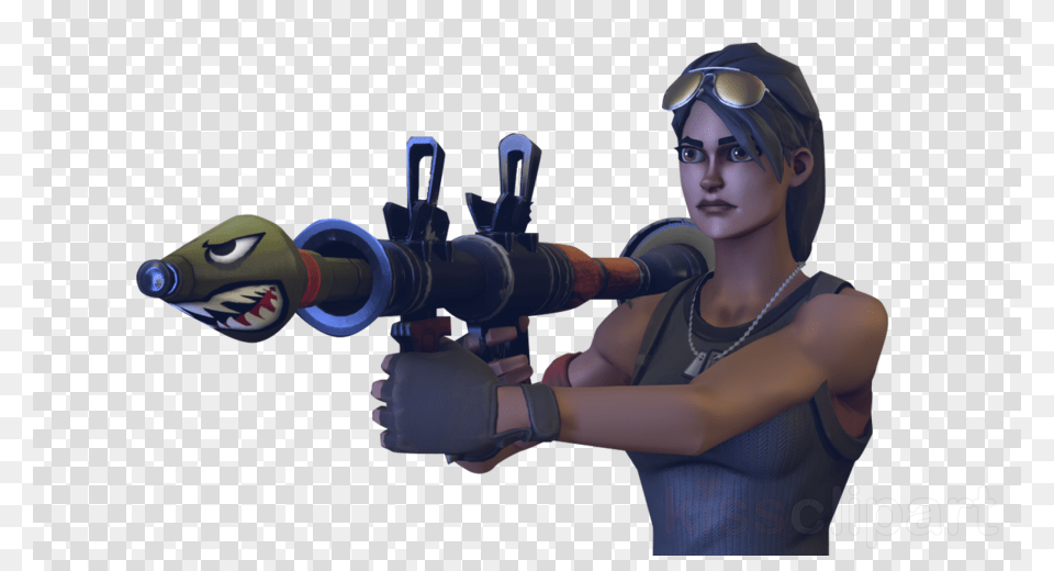 Faze Clan Clipart Fortnite Battle Royale Faze Clan Fortnite Character With Gun, Photography, Woman, Adult, Female Free Png Download