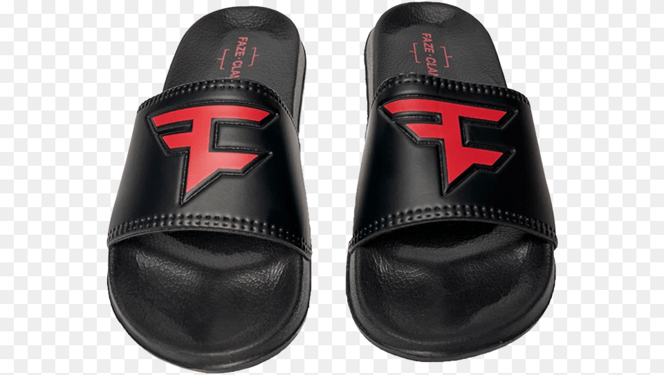 Faze Clan Logo Slides, Clothing, Footwear, Sandal, Shoe Free Transparent Png