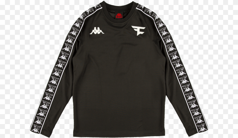 Faze Clan X Kappa Flaz Ls Jersey Faze Kappa Hoodie, Clothing, Long Sleeve, Sleeve, Shirt Free Png