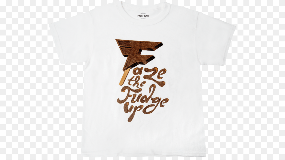 Faze Fudge Youth Tee Calligraphy, Clothing, Shirt, T-shirt Free Png