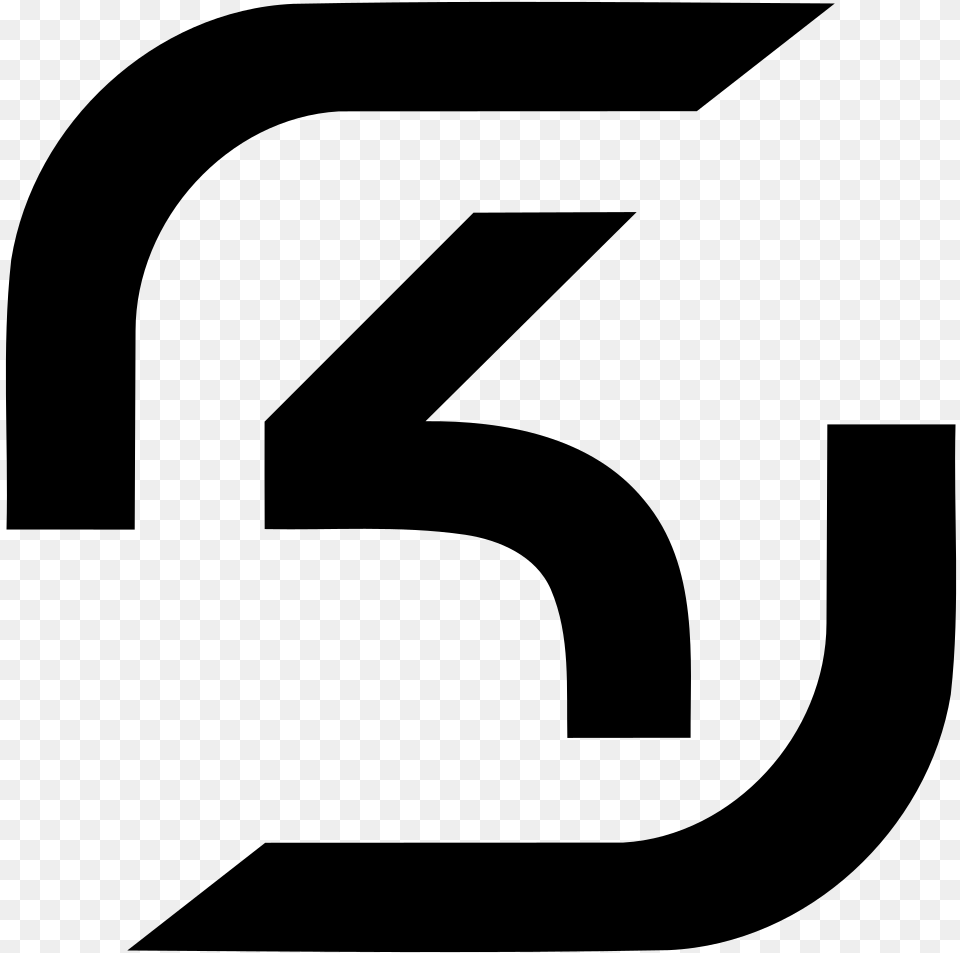 Faze Symbol Sk Gaming Logo, Gray Free Png Download