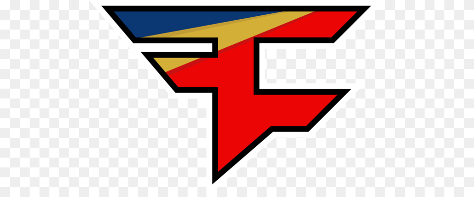 Faze Up Faze Logo Red Yellow Blue, Emblem, Symbol Free Png