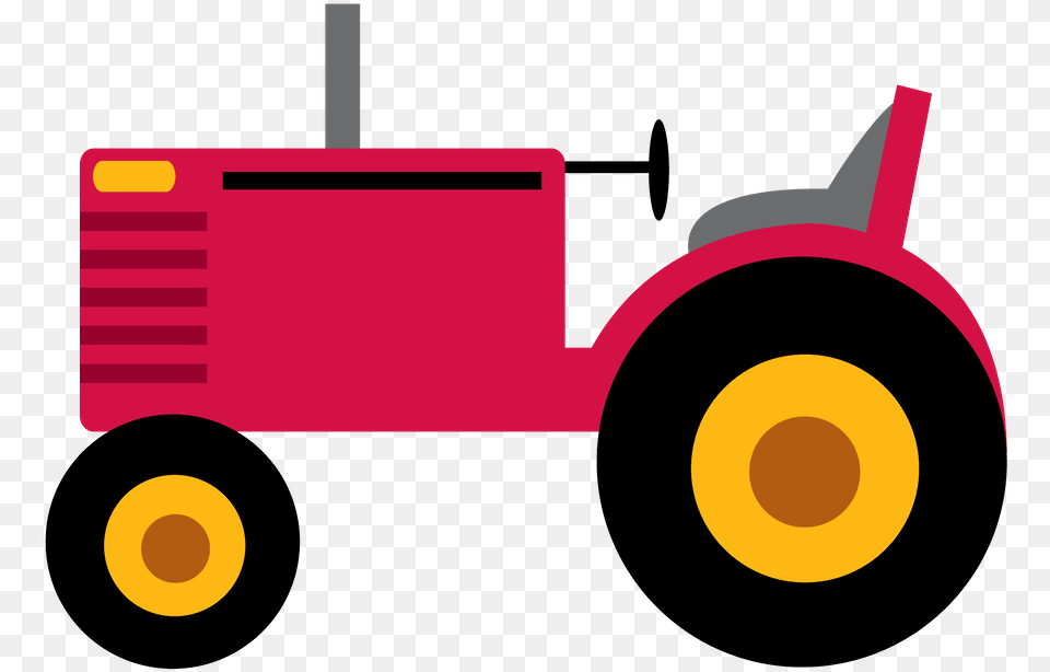 Fazenda Minus Farm Tractor Clipart, Transportation, Vehicle, Dynamite, Weapon Png