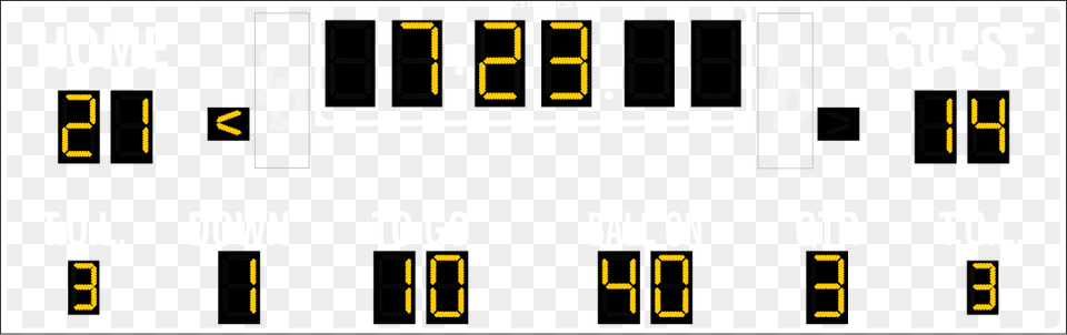 Fb, Scoreboard Free Transparent Png