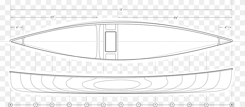 Fb Ashes Pack Canoe Lines Plan Canoe Plan, Boat, Transportation, Vehicle, Rowboat Free Transparent Png