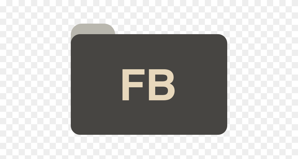 Fb Icon Adobe Cc Folders Iconset Grafikartes, Text Free Png