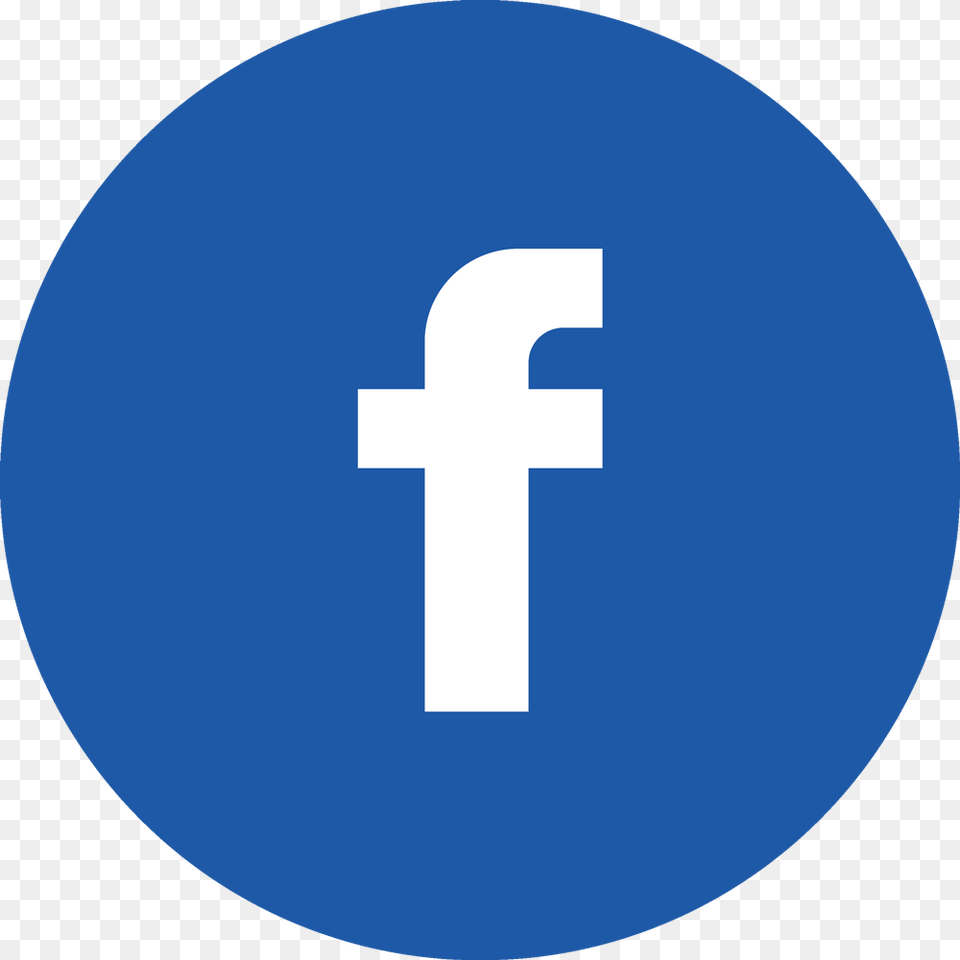 Fb Icon Circle Ltblue Facebook Icon Blue, Cross, Symbol, Sign Png Image