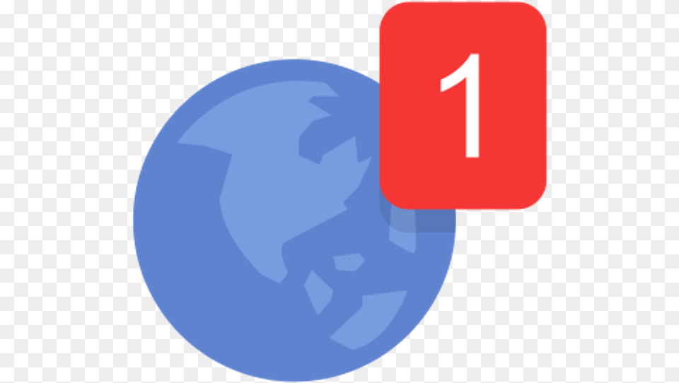 Fb Notification Icon With Transparent Facebook Notification Icon, Sphere, Astronomy, Outer Space, Planet Png Image