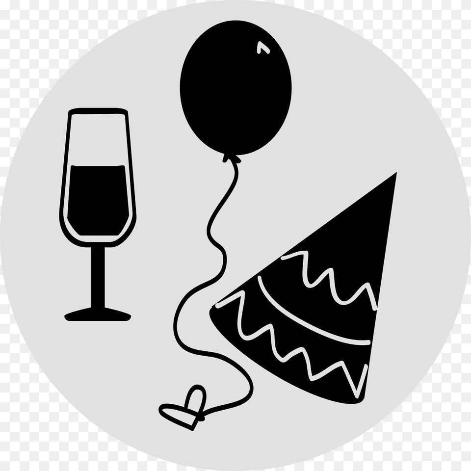 Fba Icon Party Party Events Icon, Glass, Balloon, Clothing, Hat Free Png Download