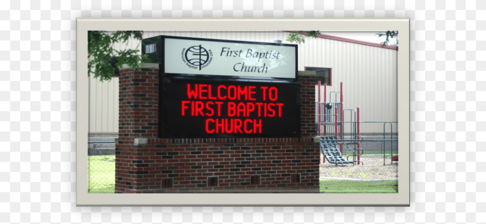Fbc Welcome Sign American Baptist Churches Usa, Computer Hardware, Electronics, Hardware, Monitor Free Png
