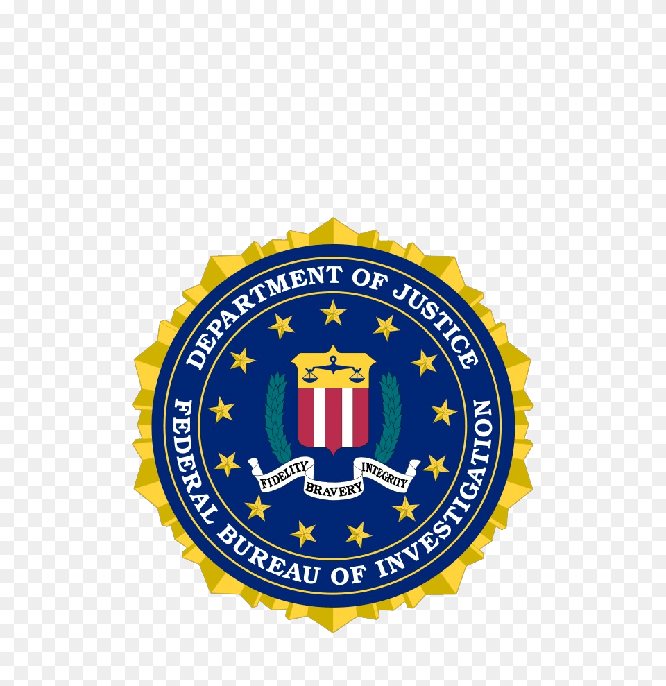 Fbi, Badge, Logo, Symbol, Emblem Png