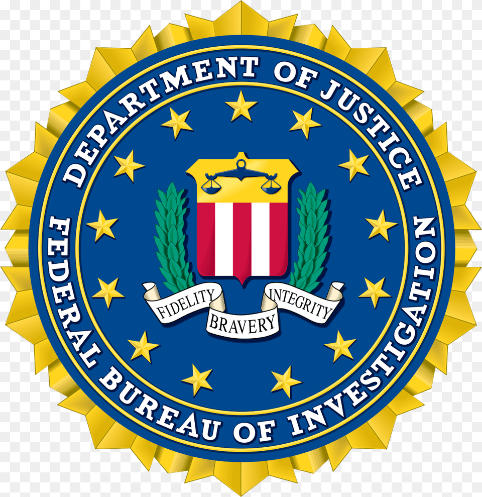 Fbi, Badge, Logo, Symbol, Emblem Free Png
