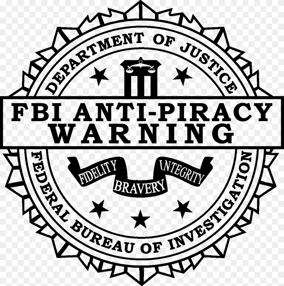 Fbi Anti Piracy Warning Frank Zappa Joe39s Garage Lp, Gray Free Png Download