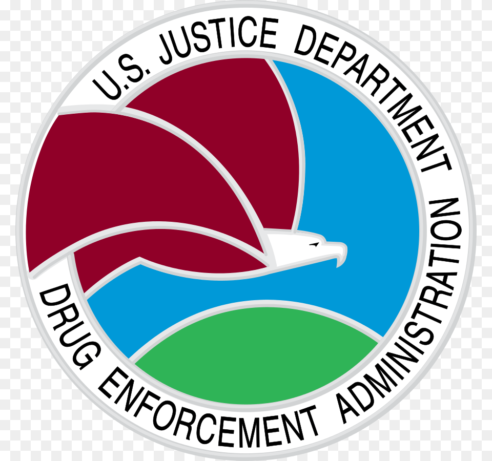 Fbi Logo Transparent Drug Enforcement Administration Logo, Sticker, Disk, Badge, Symbol Free Png