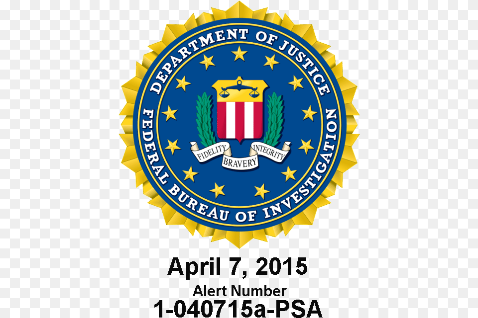 Fbi Wordpress Public Service Announcement Symbols Of The Federal Bureau Of Investigation, Badge, Logo, Symbol, Emblem Png Image