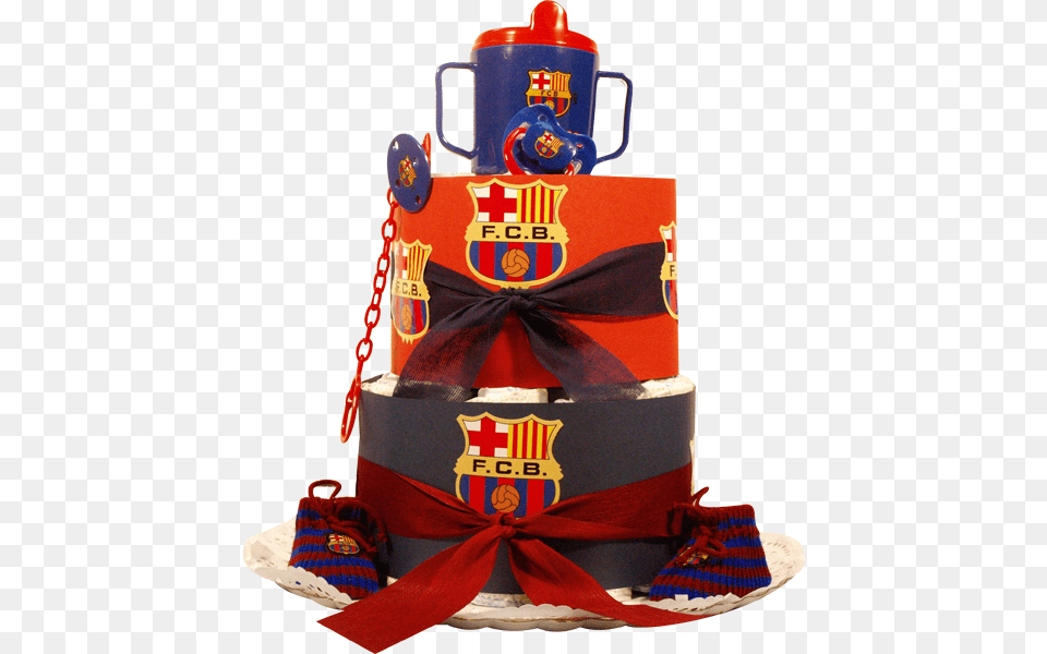 Fc Barcelona, Birthday Cake, Cake, Cream, Dessert Free Png
