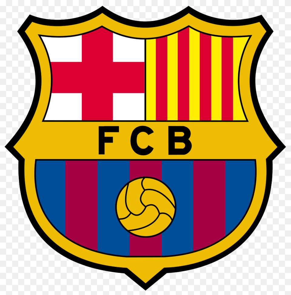 Fc Barcelona, Logo, Armor, Shield, Symbol Free Transparent Png