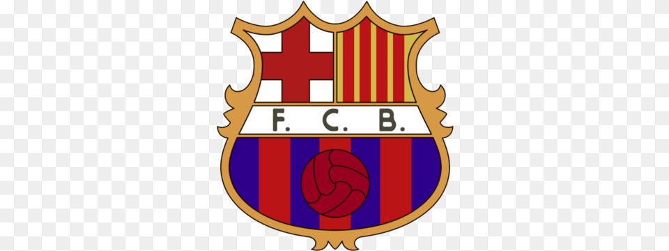 Fc Barcelona Bacelonia Logo, Armor, Shield, Dynamite, Weapon Png Image