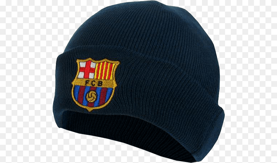 Fc Barcelona Beanie Fc Barcelona, Cap, Clothing, Hat, Baby Free Png