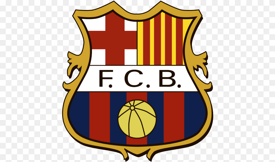 Fc Barcelona Fc Barcelona Logo 1910, Armor, First Aid, Shield Png Image