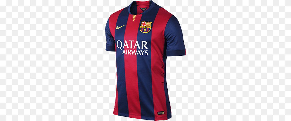 Fc Barcelona Home Kit, Clothing, Jersey, Shirt, T-shirt Png Image