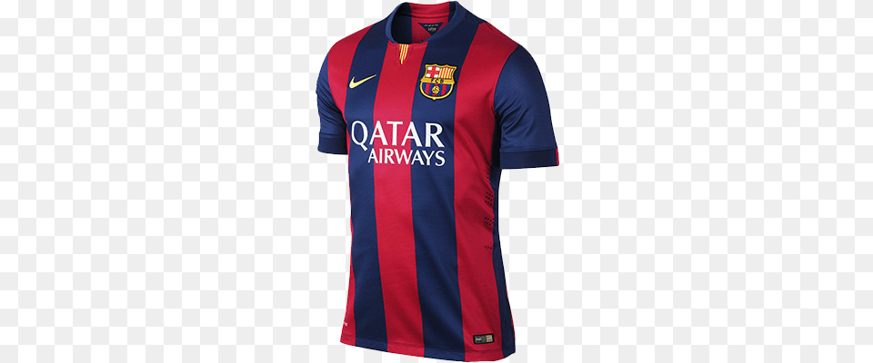 Fc Barcelona Home Kit Barca Kit 2014, Clothing, Jersey, Shirt, T-shirt Free Png