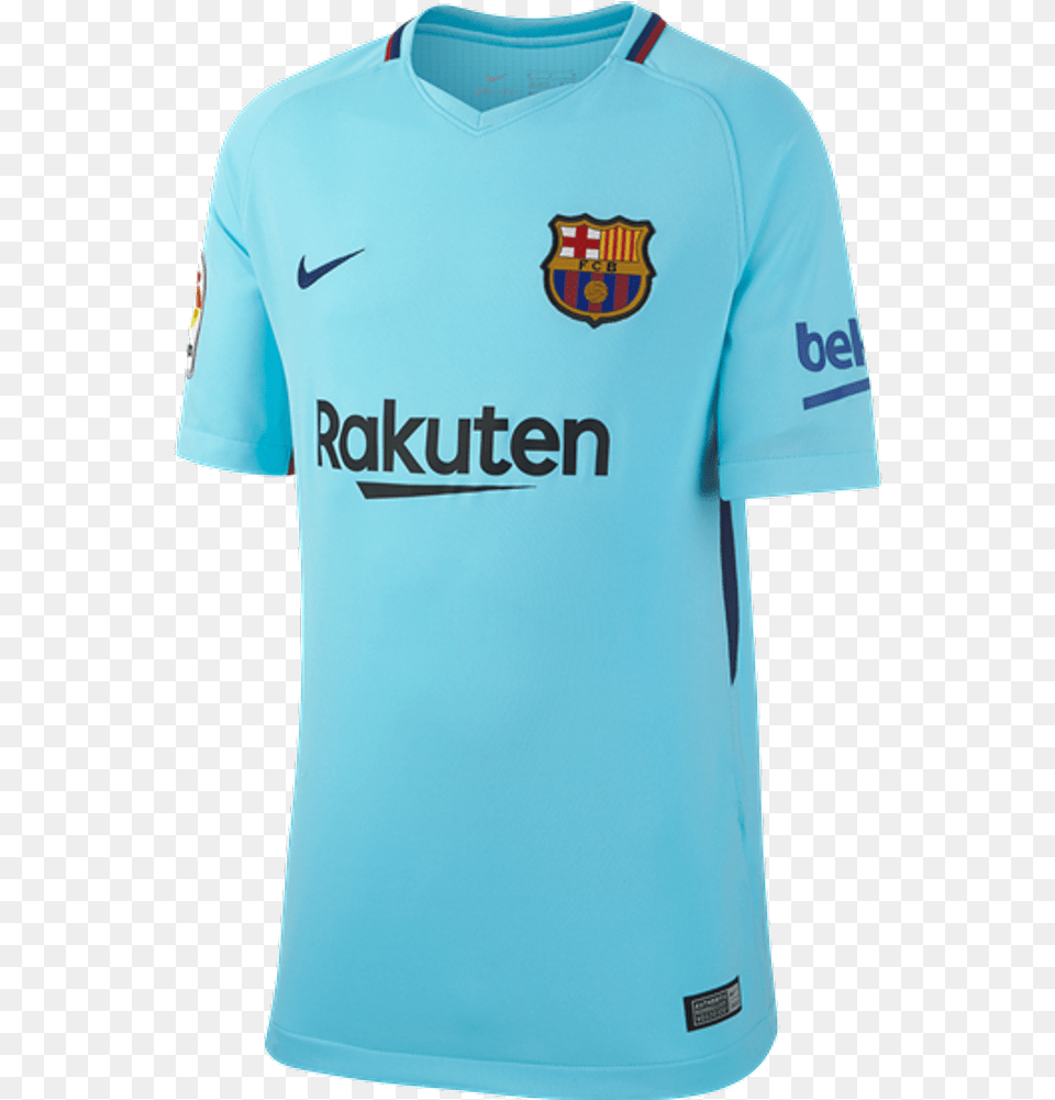 Fc Barcelona Jersey Blue, Clothing, Shirt, T-shirt Png