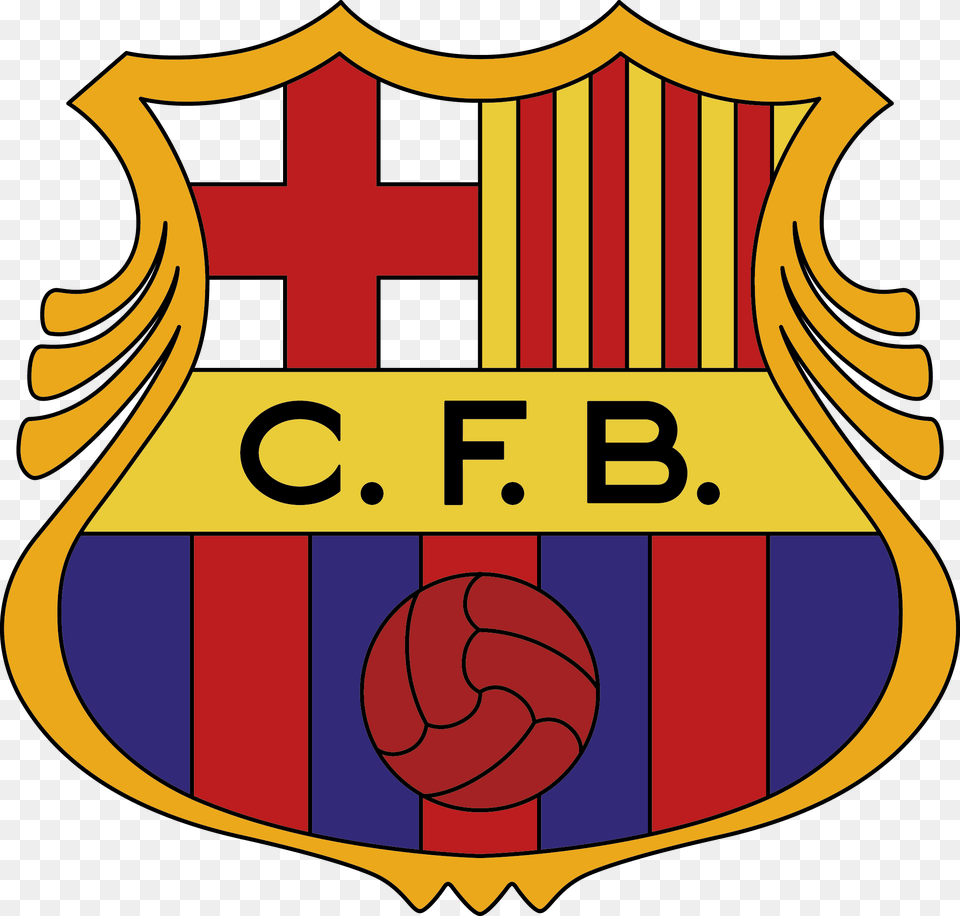 Fc Barcelona Logo, Armor, Dynamite, Weapon, Shield Free Png
