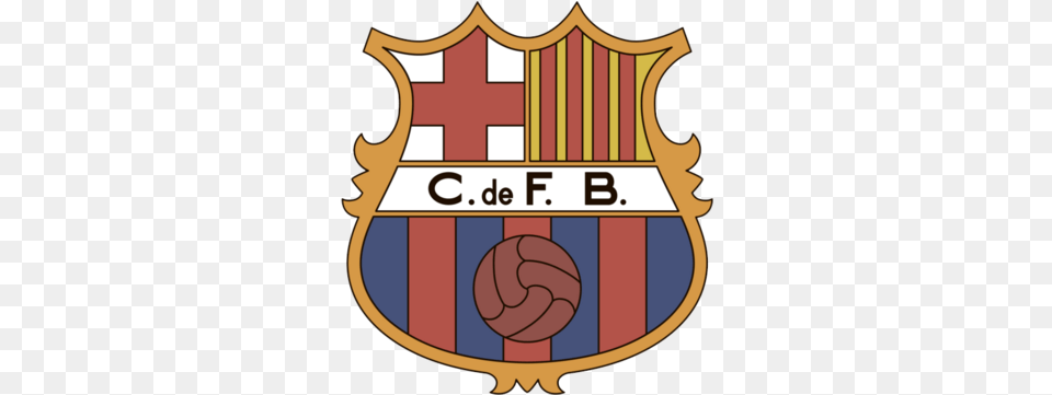 Fc Barcelona Logo Do Fc Barcelona, Badge, Symbol, Armor, Shield Free Png Download