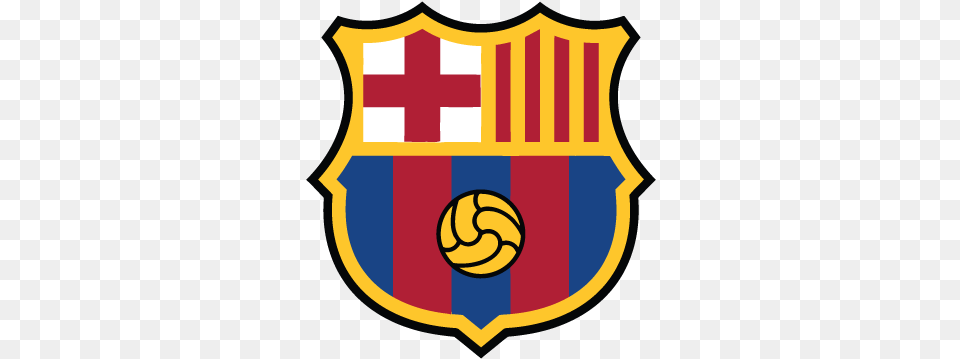 Fc Barcelona New Logo In Logo Do Barcelona, Armor, First Aid, Shield, Symbol Free Png Download