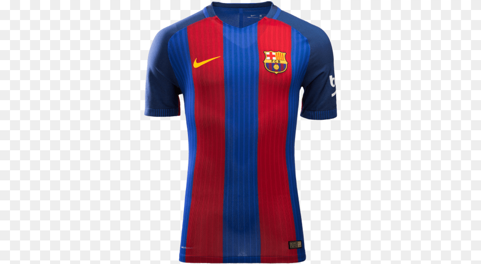 Fc Barcelona Qatar Airways Jersey, Clothing, Shirt, T-shirt Free Png