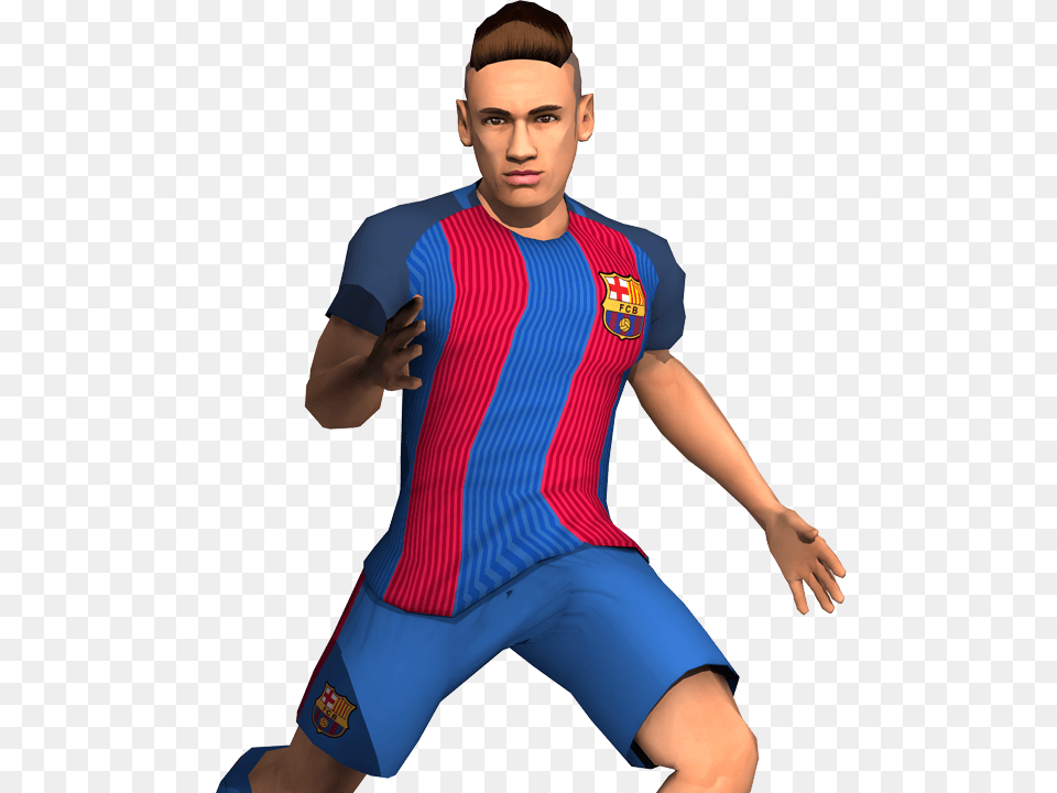 Fc Barcelona Ultimate Rush, Clothing, Shirt, Adult, Male Free Transparent Png